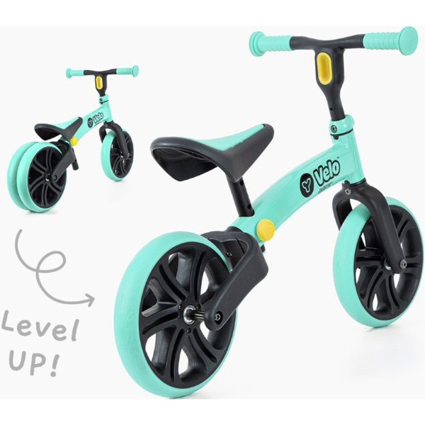 Фото - Беговел YVolution Yvelo Junior Зеленый (N101048)