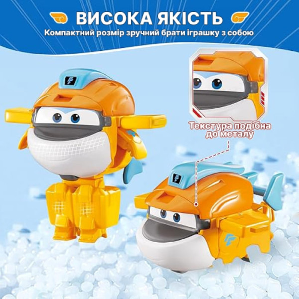 Фото - Колекційна фігурка Super Wings Transform-a-Bots aki (YW780058)