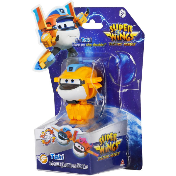 Фото - Колекційна фігурка Super Wings Transform-a-Bots aki (YW780058)