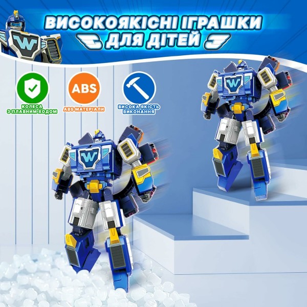 Фото - Робот-трансформер Super Wings Transforming Всемирный космодром 3в1 (YW780288)