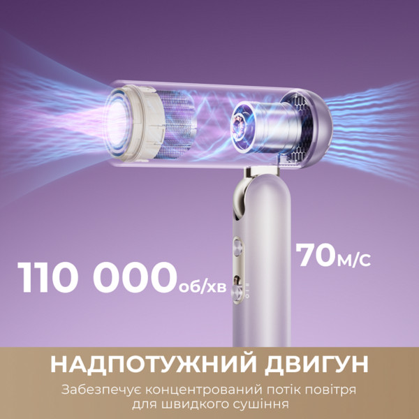 Фото - Фен Dreame Pocket Ultra Purple (AHD52-PPL)