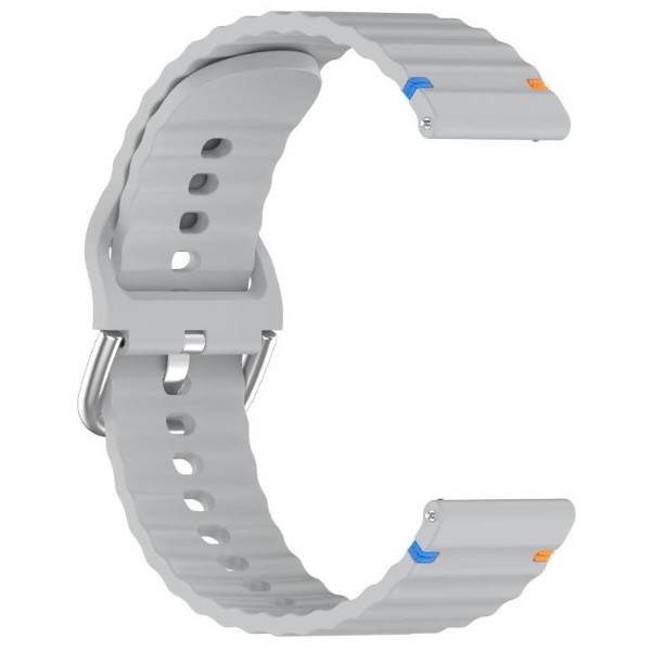 Фото - Ремінець для смарт-годинника BeCover Ribbed Straight (20mm) for Samsung Galaxy Watch 7 (40/44mm) / 7 FE / 6 / 6 Classic / 5 / 5 Pro / 4 / 4 Classic / Watch 3 (41mm) (714848)