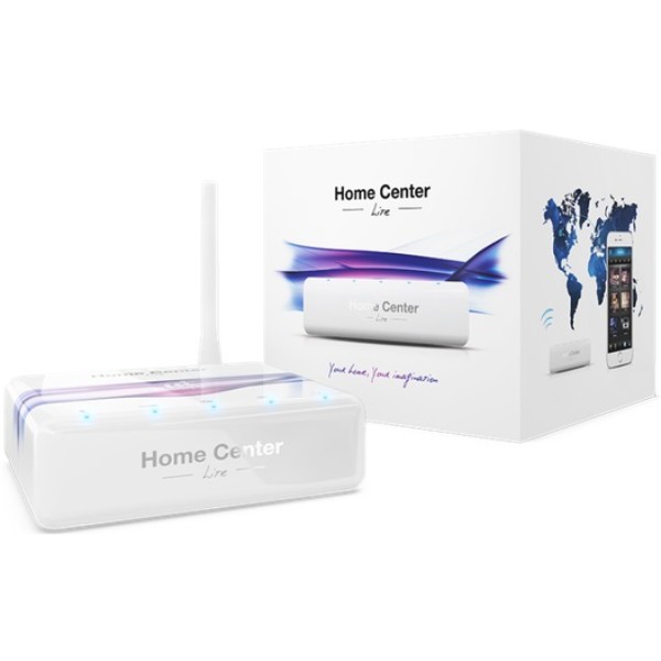 Фото - Уцінка - Пульт для управління приладами Fibaro Контроллер Z-Wave Home Center Lite (FIB_FGHCL) #