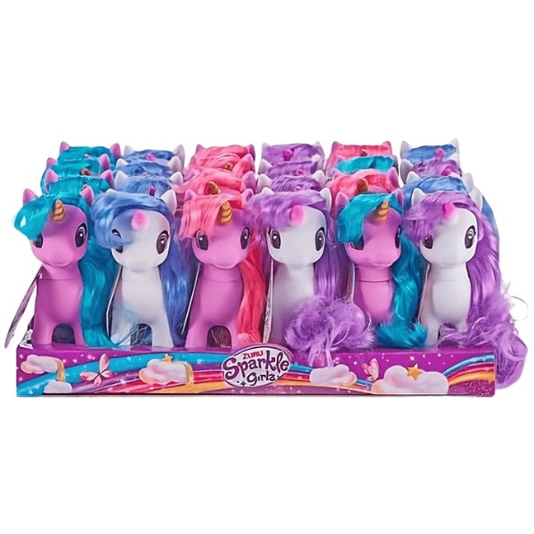Фото - Фигурка мифического существа Sparkle Girlz Сказочный единорог Темми мини (Z10036-1)