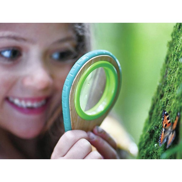 Фото - Кейс исследователя Hape Nature Fun Исследования и приключения 8 в 1 (E5581)
