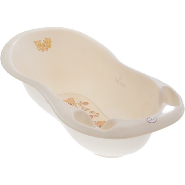 Фото - Детская ванночка Tega Baby LUX Мишки со сливом 102 см Бежевая (MS-005ODPLYW-119)