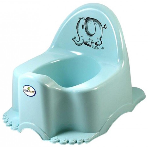 Фото - Горщик дитячий Tega Baby ЕСО Слоник Бірюзовий (SL-001-140)