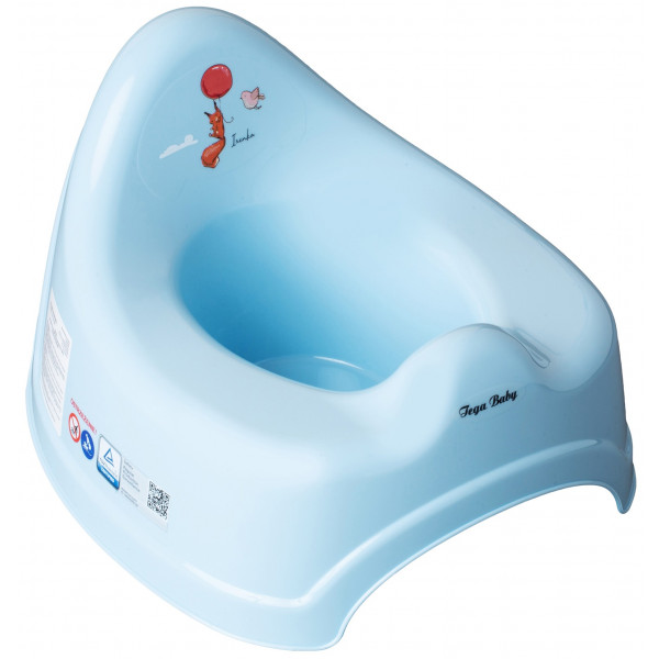 Фото - Горщик дитячий Tega Baby Лісова казка Блакитний (FF-091-108)