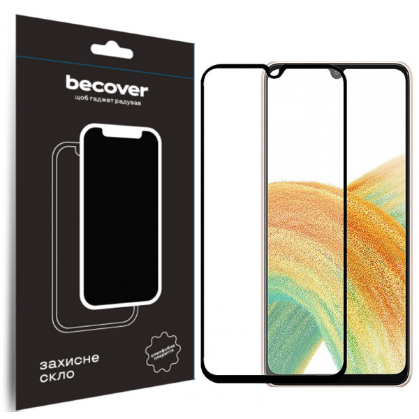 Фото - Захисне скло для смартфону BeCover for ZTE Blade A33 Plus Black (710173)