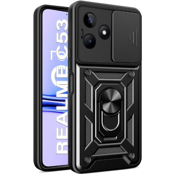 Фото - Чохол для смартфону BeCover Military for Realme C53 Black (710701)