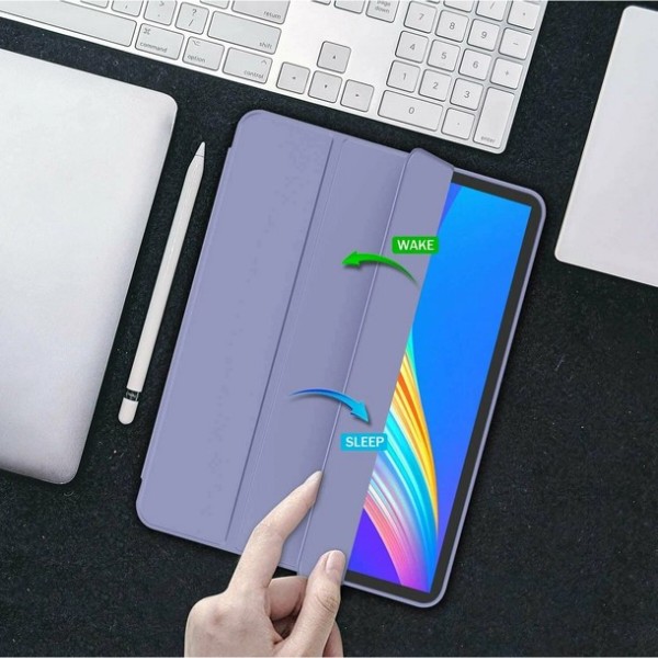 Фото - Чехол для планшета BeCover Tri Fold Soft TPU Silicone for Apple iPad Pro 13'' M4 2024 Purple (711754)
