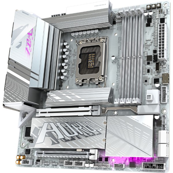 Фото - Материнская плата Gigabyte Z890M AORUS ELITE WIFI7 ICE DDR5