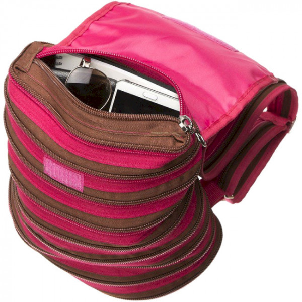 Фото - Рюкзак міський Zipit ZIPPER Fuchsia&Deep Brown (ZBPL-1)