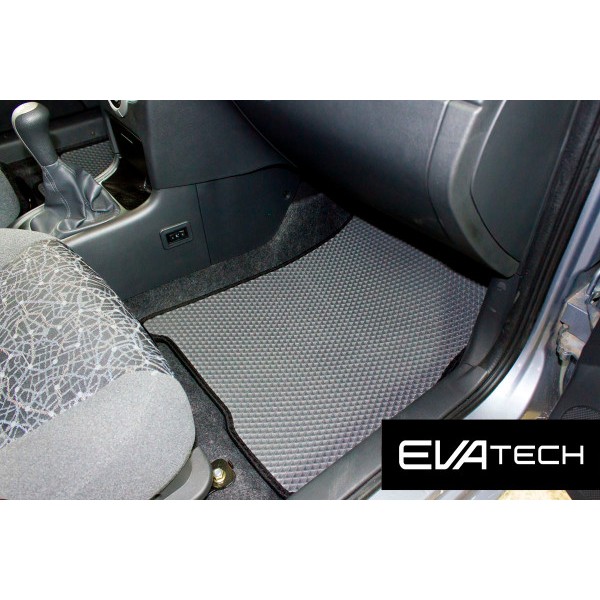 Фото - Коврики из экокожи в салон авто передние EVAtech ECO для Forza ЗАЗ 2011-2017 1 поколение Htb EU ZA31512A2BBB