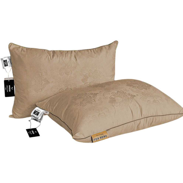 Фото - Подушка стандартная MirSon №15-71 Ferrero Bamboo Gold средняя 50х70 (2200011166728)
