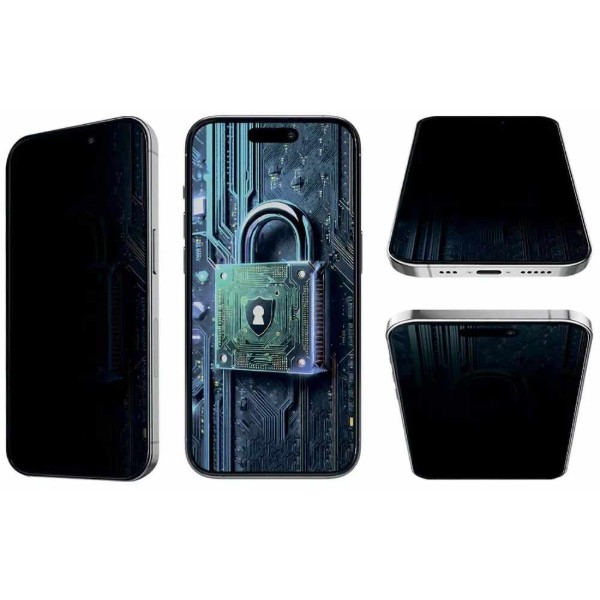 Фото - Захисне скло для смартфону Proove Privacy 360 iPhone 14 Pro/15/16 black (PGP360I14P01)