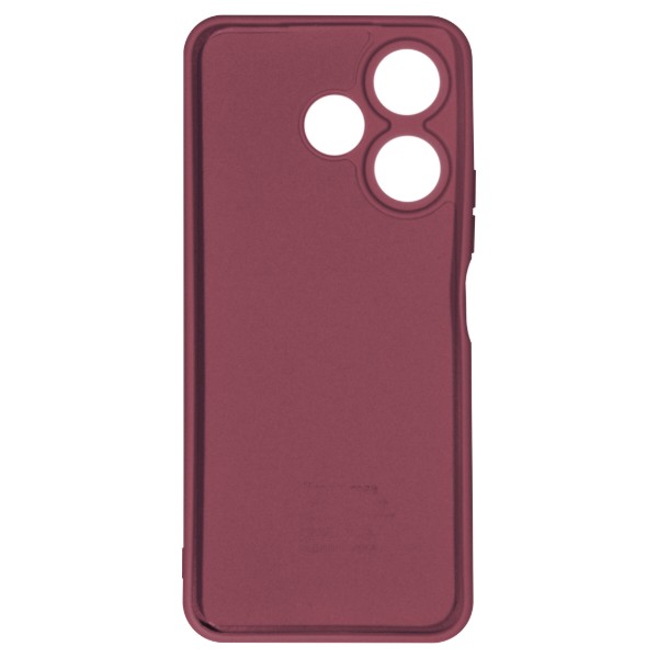 Фото - Чехол для смартфона Zarmans Soft Touch Redmi 13 (4G) бордовый (000002529)