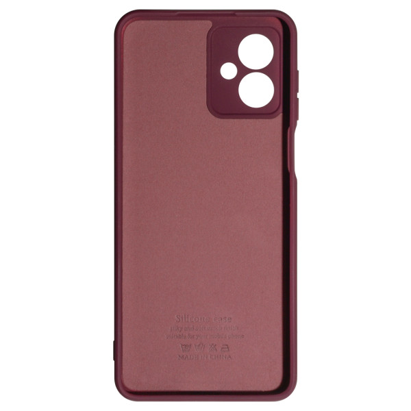 Фото - Чехол для смартфона Zarmans Soft Touch Motorola G54 бордовый (000002336)