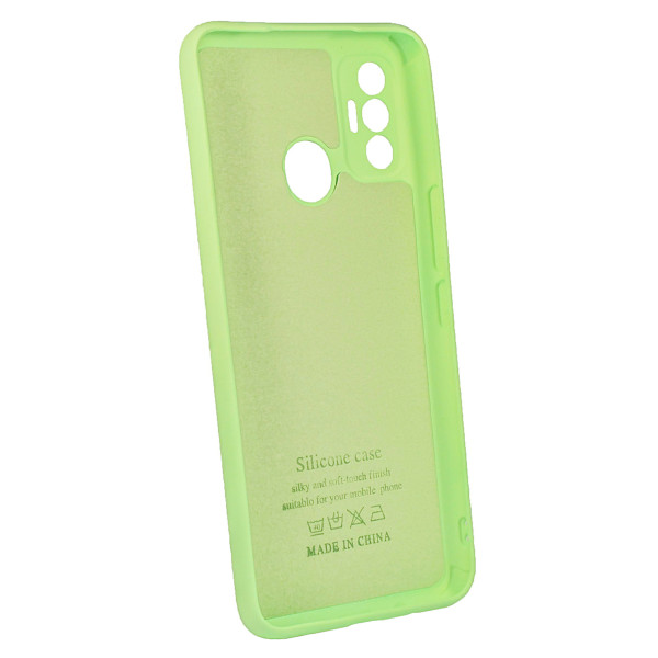 Фото - Чохол для смартфону Zarmans Soft Touch for Tecno Spark 7 Light Green (000002404)