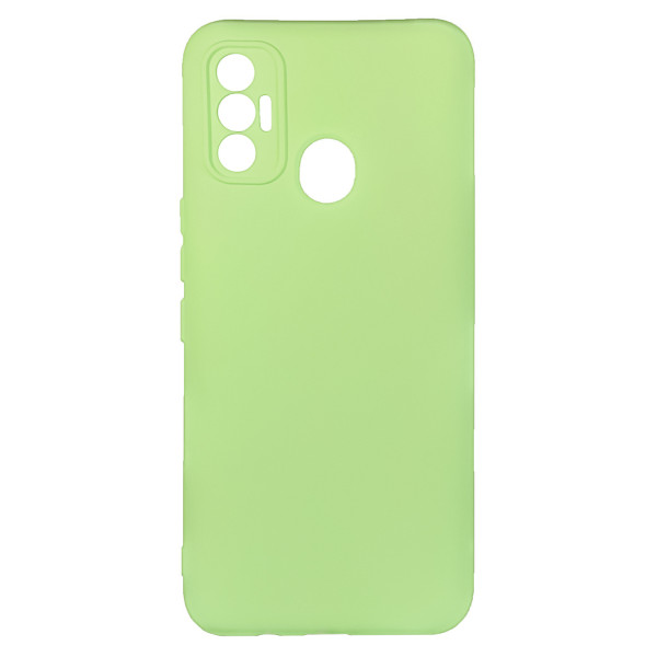 Фото - Чохол для смартфону Zarmans Soft Touch for Tecno Spark 7 Light Green (000002404)
