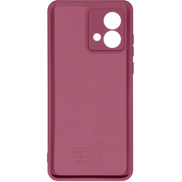 Фото - Чохол для смартфону Zarmans Soft Touch for Motorola G84 Burgundy (000002097)