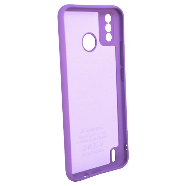 Фото - Чохол для смартфону Zarmans Soft Touch for Tecno Spark 6Go Light Lilac (000002398)