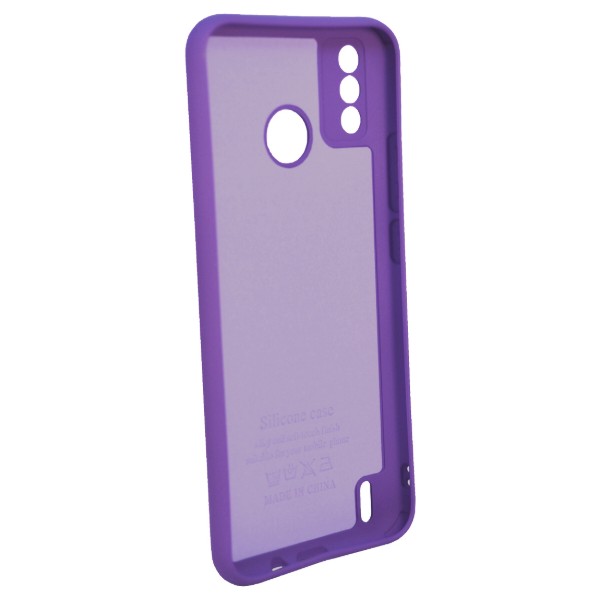 Фото - Чохол для смартфону Zarmans Soft Touch for Tecno Spark 6Go Lilac (000002396)