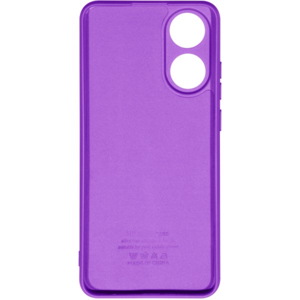 Фото - Чохол для смартфону Zarmans Soft Touch Oppo A78 (4G) бузковий (000002350)