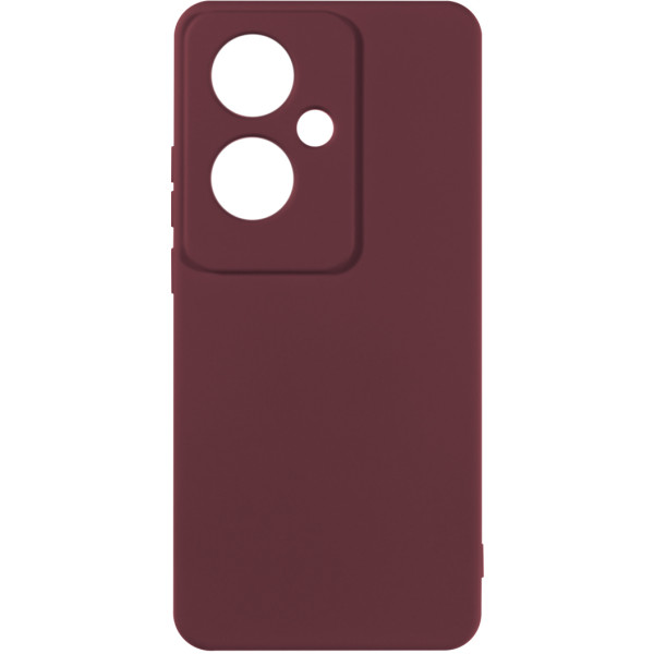 Фото - Чохол для смартфону Zarmans Soft Touch Oppo Reno 11F бордовий (000002360)