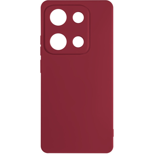 Фото - Чохол для смартфону Zarmans Soft Touch Redmi Note 14S (4G) бордовий (000002609)