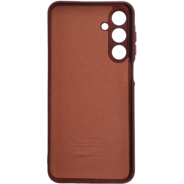 Фото - Чехол для смартфона Zarmans Soft Touch Samsung A05S бордовый (000002458)