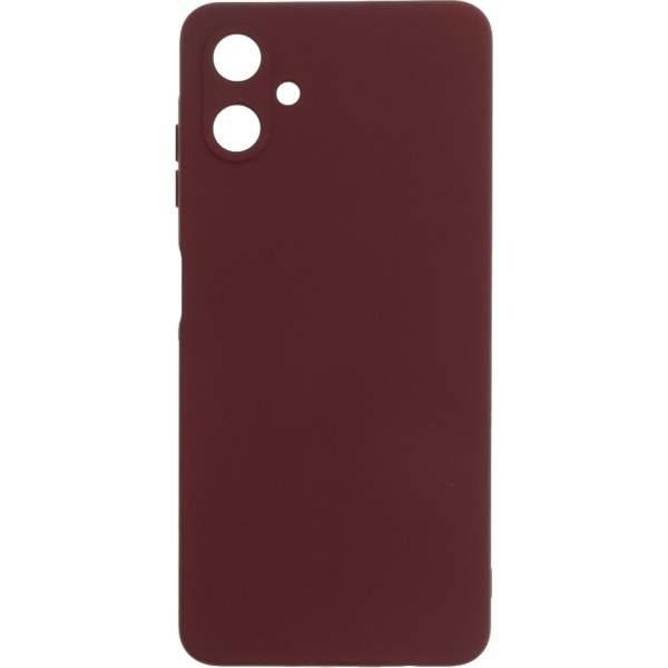 Фото - Чехол для смартфона Zarmans Soft Touch Samsung A06 бордовий (000001939)