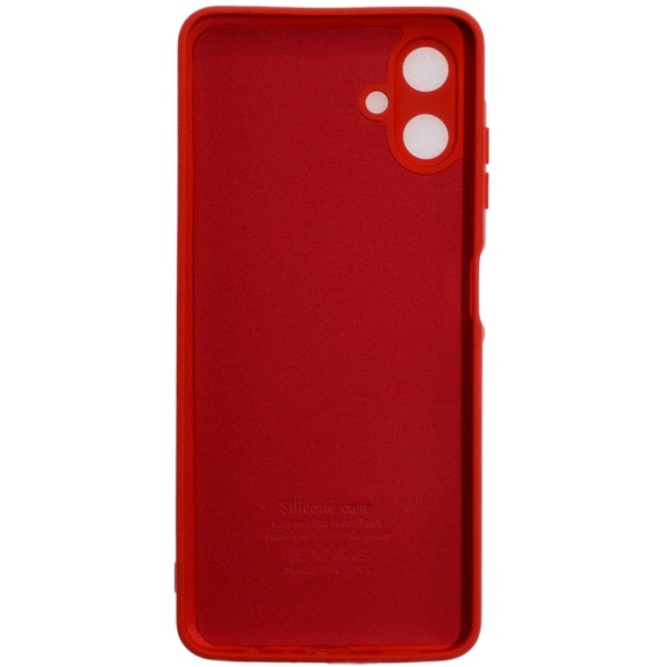Фото - Чохол для смартфону Zarmans Soft Touch Samsung A06 червоний (000002083)