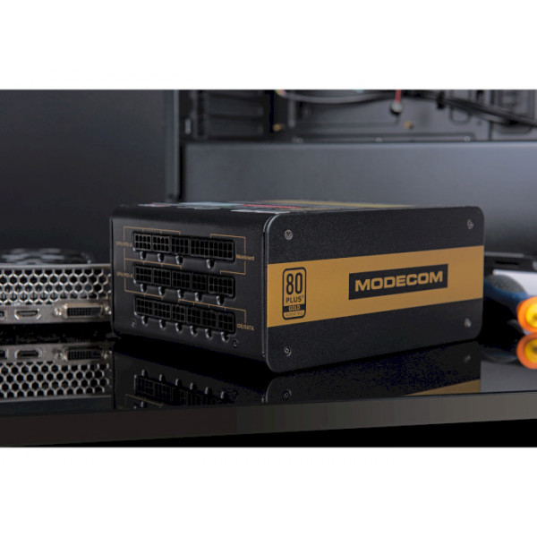 Фото - Блок питания для ПК Modecom Volcano 850 Gold (ZAS-MC92-SM-850-ATX-VOLCA)