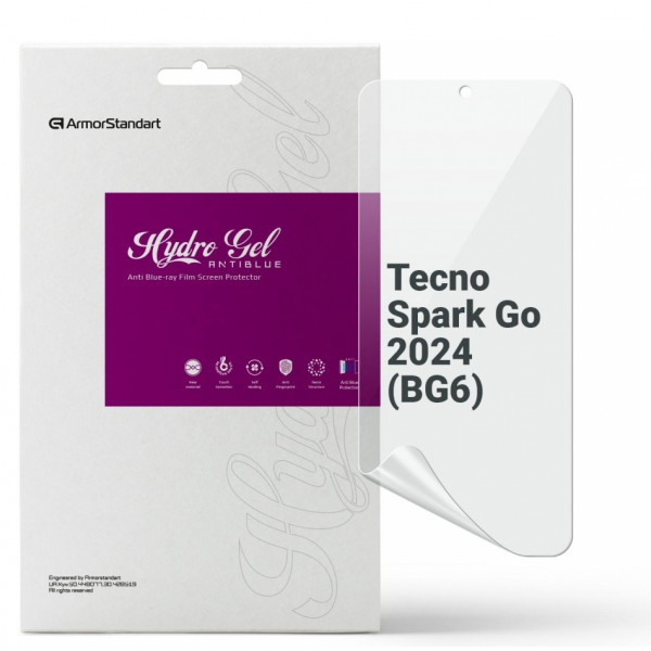 Фото - Захисна плівка для смартфону Armorstandart Anti-Blue for Tecno Spark Go 2024 (BG6) (ARM73610)