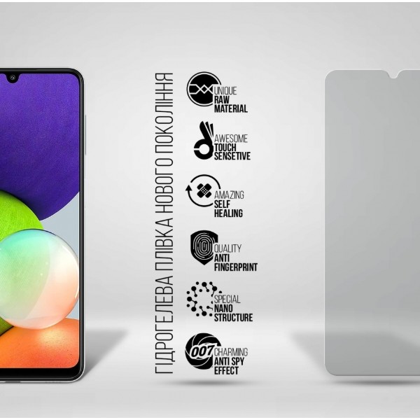 Фото - Захисна плівка для смартфона Armorstandart Anti-spy for Samsung A22 4G (A225) / M22 (ARM69748)