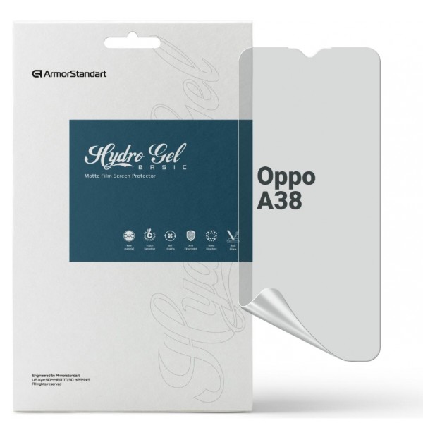 Фото - Захисна плівка для смартфону Armorstandart Matte for Oppo A18 4G / A38 4G (ARM71044) Фото - Захисна плівка для смартфону Armorstandart Matte for Oppo A18 4G / A38 4G (ARM71044)