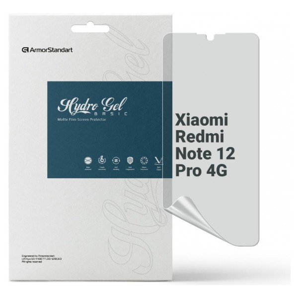 Фото - Защитная пленка для смартфона Armorstandart Matte for Xiaomi Redmi Note 12 Pro 4G (ARM73095)
