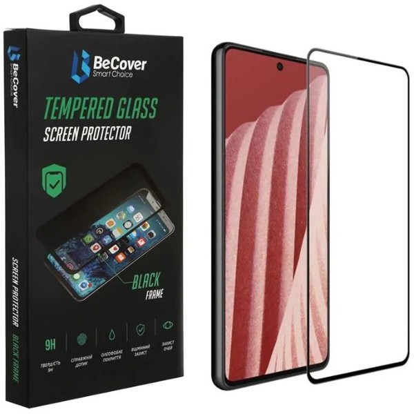 Фото - Защитное стекло для смартфона BeCover for Samsung Galaxy A73 SM-A736 Black (707323)