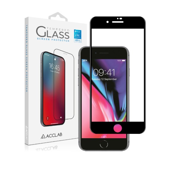 Фото - Защитное стекло для смартфона ACCLAB Full Glue for Apple iPhone 7/8 Plus Black (1283126508165)