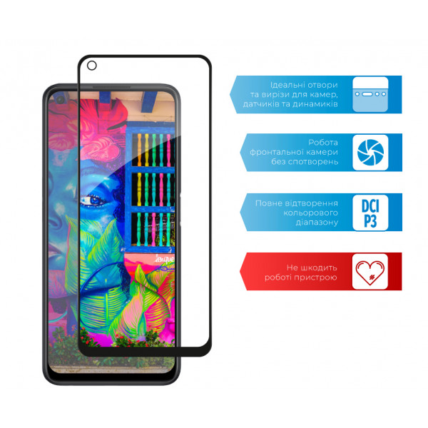 Фото - Захисне скло для смартфону ACCLAB Full Glue for Oppo A96 (1283126522154)