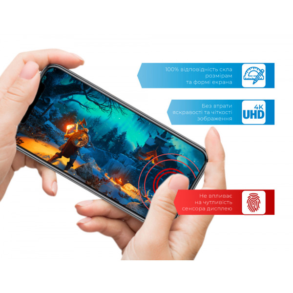 Фото - Захисне скло для смартфону ACCLAB Full Glue for Oppo A96 (1283126522154)
