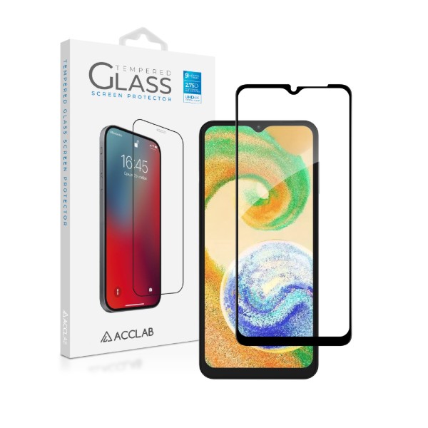 Фото - Захисне скло для смартфону ACCLAB Full Glue for Samsung A04S Black (1283126544866)