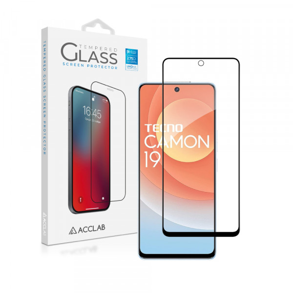 Фото - Захисне скло для смартфону ACCLAB Full Glue for Tecno Camon 19/19 Pro Black (1283126547249)