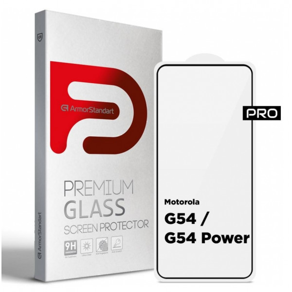 Фото - Захисне скло для смартфону Armorstandart Pro for Motorola G54 / G54 Power Black (ARM71082)