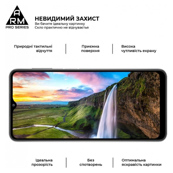 Фото - Захисне скло для смартфону Armorstandart Pro for Samsung A32 4G / A22 4G / M32 / M22 / A31 Black (ARM57969)