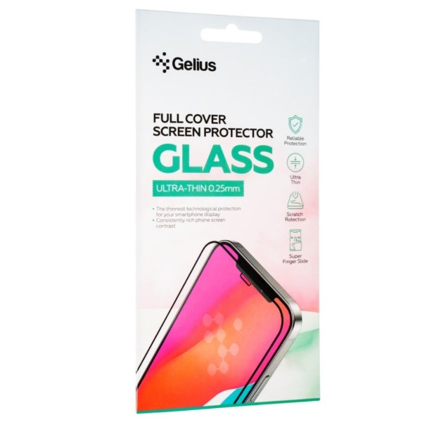 Фото - Защитное стекло для смартфона Gelius Full Cover Ultra-Thin 0.25mm for Samsung A315 (A31) Black (88711)