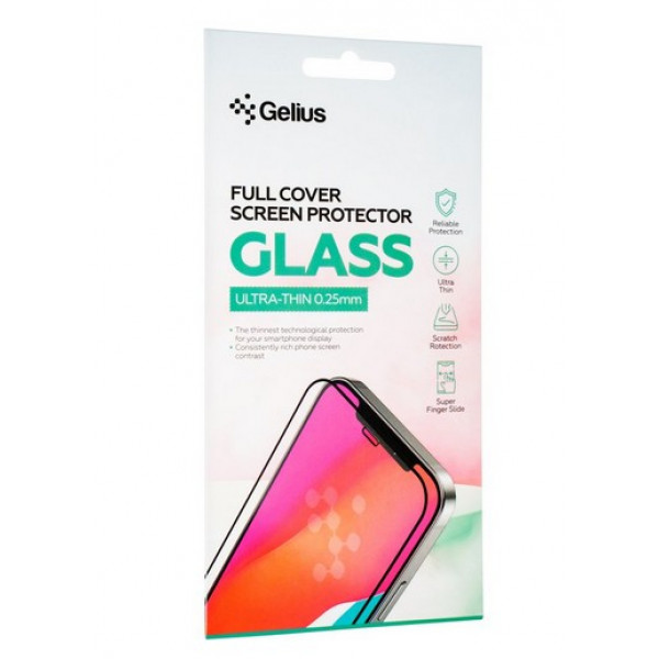 Фото - Защитное стекло для смартфона Gelius Full Cover Ultra-Thin 0.25mm for Xiaomi Redmi 12 Black (00000093785)