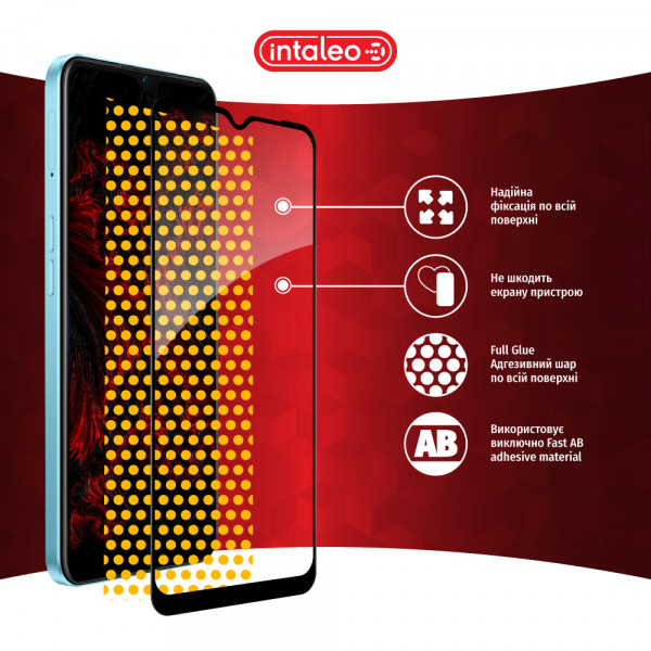 Фото - Защитное стекло для смартфона Intaleo Full Glue for Oppo A57 Black (1283126546266)