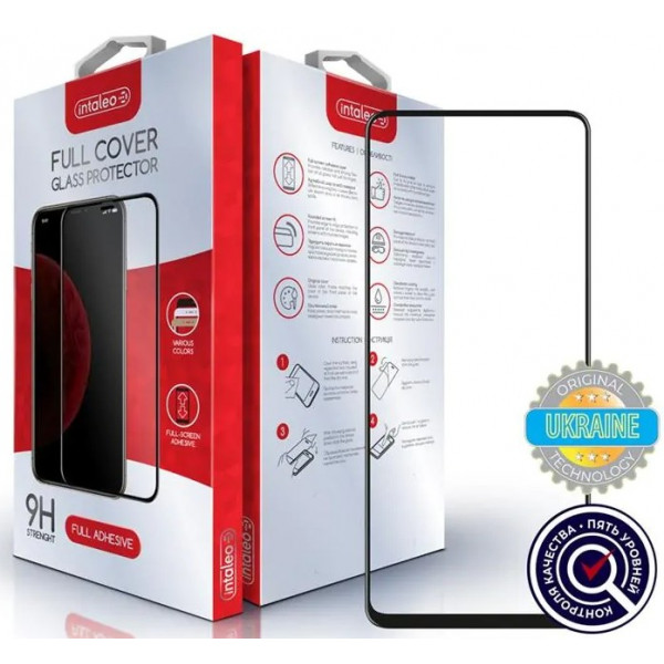 Фото - Захисне скло для смартфону Intaleo for Xiaomi Poco X3 Pro Full Glue Black (1283126511899)